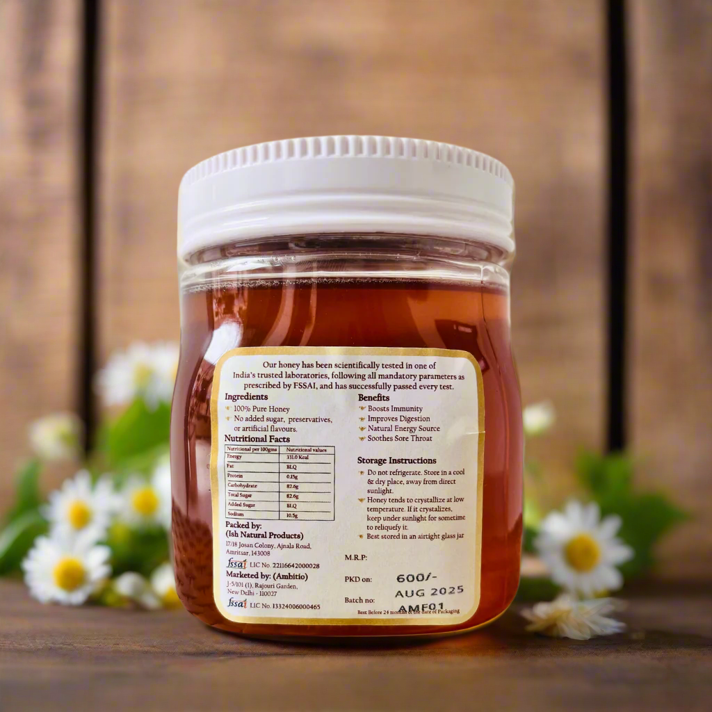 Multiflora Honey - 600 grams