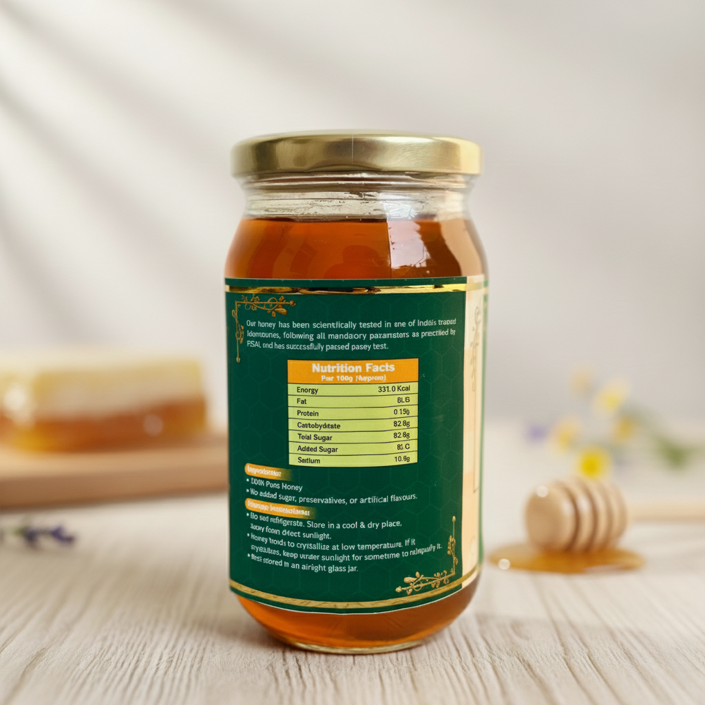 Multiflora Honey - 500 grams
