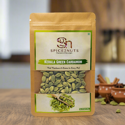 Kerala Green Cardamom (50 gram)