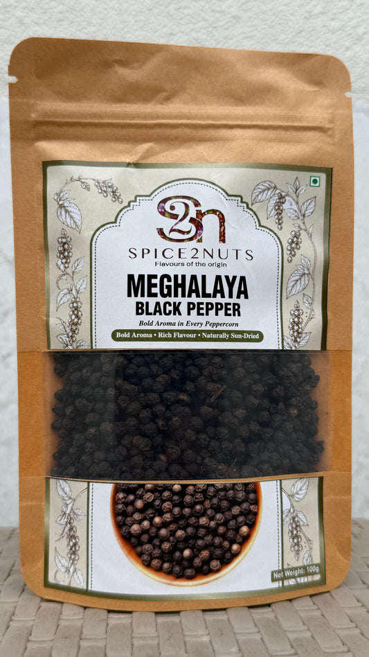 Black pepper whole From Meghalaya