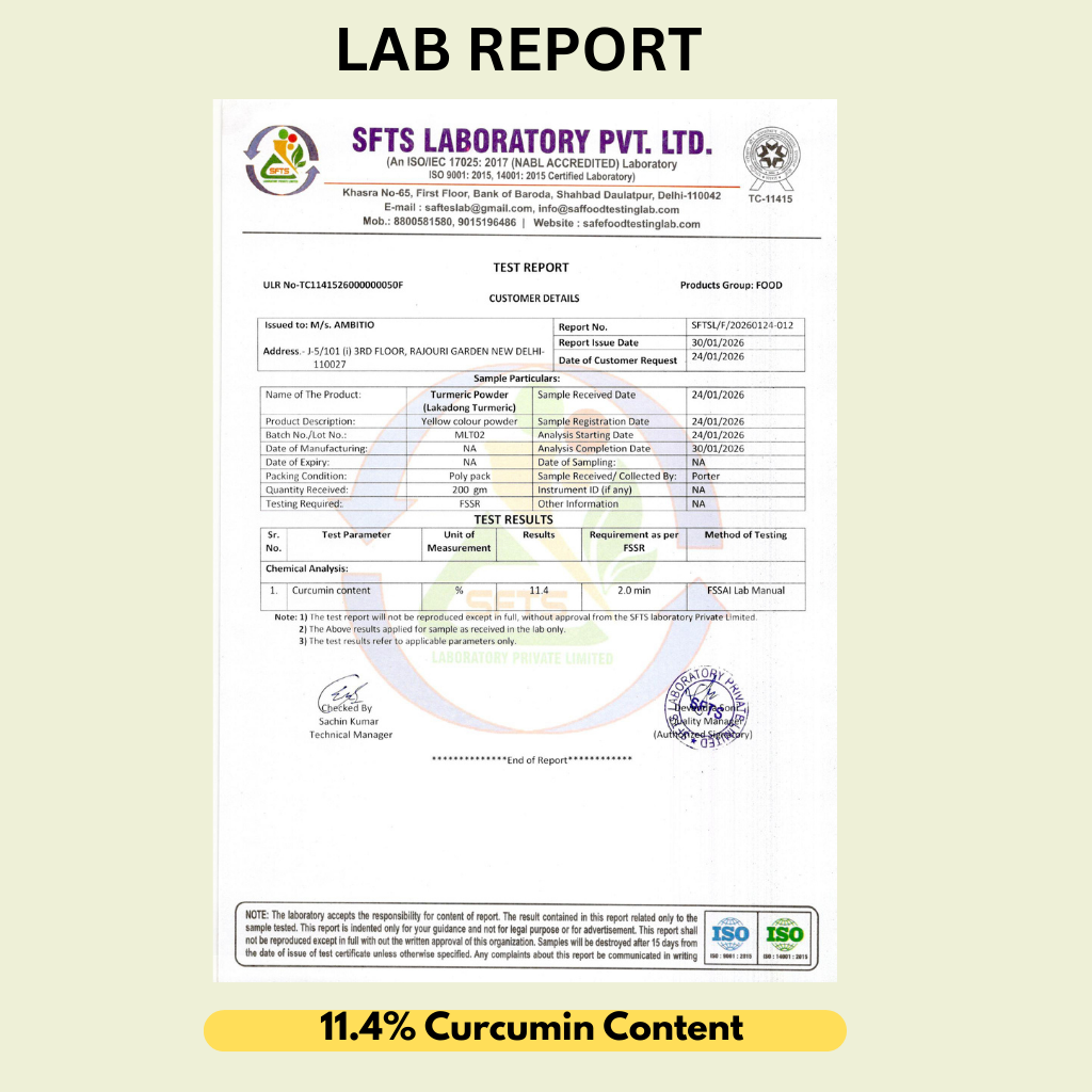 Lakadong Turmeric (250 g)